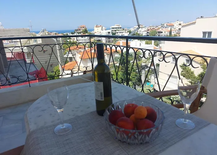 Sea View,Big And Comfortable Appartment In Voula